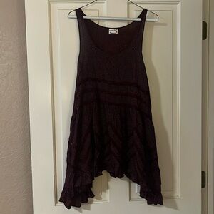 Maroon free people dress